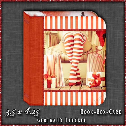 Christmas Book Money Giftcard Box 1521