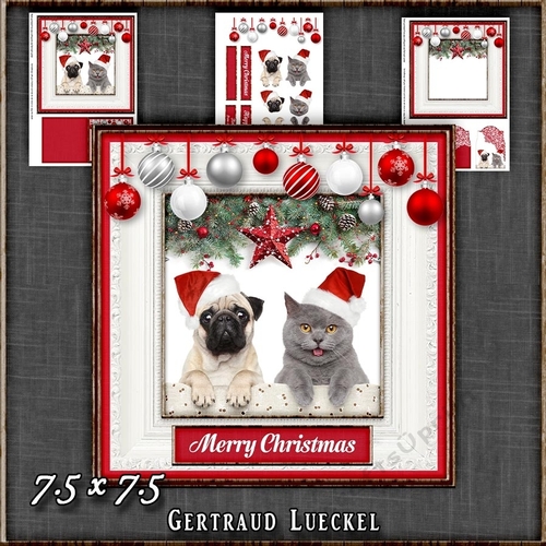 From one pawn to another christmas Card Topper Kit 1533