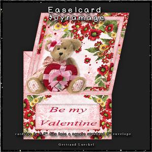 Be My Valentine Easelcard 111