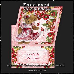 With Love Easelcard 112