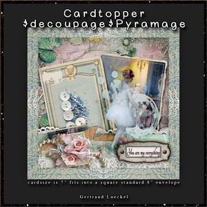 You Are My Everything Cardtopper with Inlet 123
