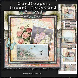 Be Creative Cardtopper with Inlet 136