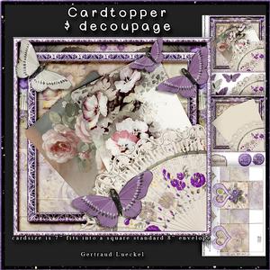 Love You Cardtopper with Inlet 149