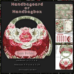 Peach Blossom Handbagcard or Box 104