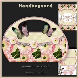 New Size Handbagcard Almond 115