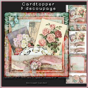All About Roses Cardtopper with Inlet