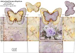 Butterfly - Shape Pinchbag 117