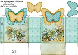 Butterfly - Shape Pinchbag 119
