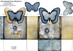 Butterfly - Shape Pinchbag 122