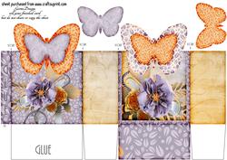 Butterfly - Shape Pinchbag 124