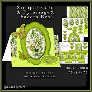 Stepper Card Lily of the Valley 218