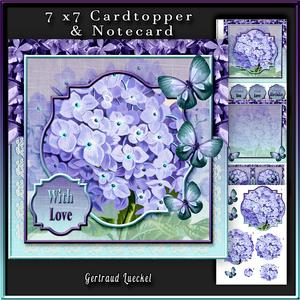 Cardtopper Lilac Purple 282