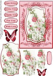 Cardtopper Peachblossom 289