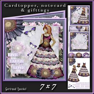 Cardtopper Paperdoll 358