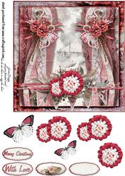 Cardtopper Winter in Love 381