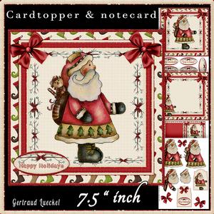 Country Christmas Cardtopper Kit 506