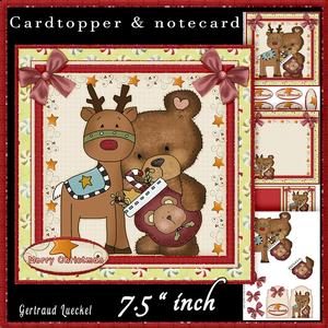 Country Christmas Cardtopper Kit 512