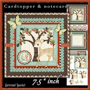 I Fall for You Cardtopper 532