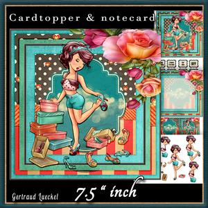 Cardtopper for the Love of Shoes 545
