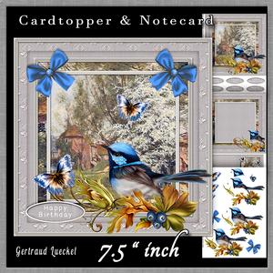 Cardtopper So Birdy 563