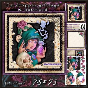 Cardtopper Spooktacular 593