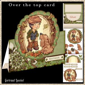 Over the Top Card Dogs Are a Boys Best Friend 595
