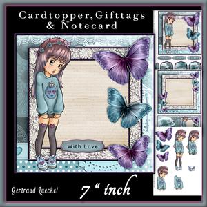 Cardtopper a Little Bit Punk 610