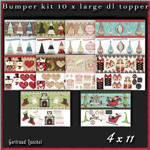 10 x Large Dl Cardtopper Bumperkit 8