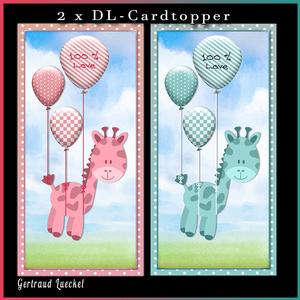 Cute Baby Dl Topper Boy and Girl 834