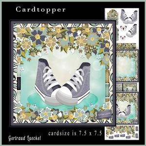 Sneaker Flowers Topper Boy 837