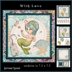 Little Mermaid Card Kit 878
