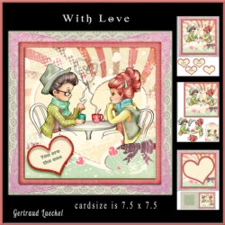 Lovely couple cardkit 879