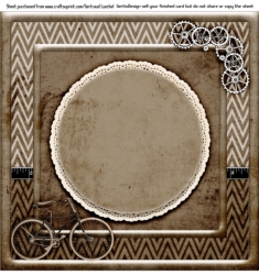 Grunge distressed steampunk background 155-1