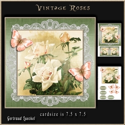 Vintage Roses Topper Kit 924