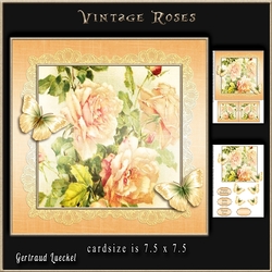 Vintage Roses Topper Kit 925