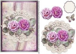 Flower & Lace Pink Dream Topper