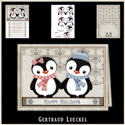 Penguin Christmas Time 995