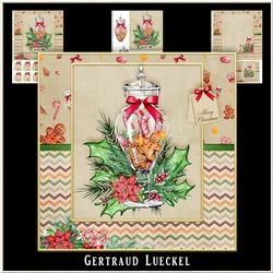 Cute Christmas Cardtopper It smells like christmas 999