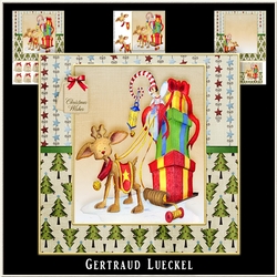 Cute Christmas Cardtopper 1001