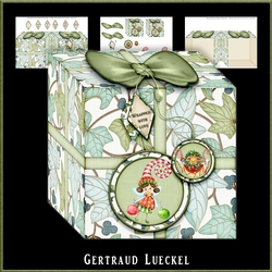 Present Christmas Box Card