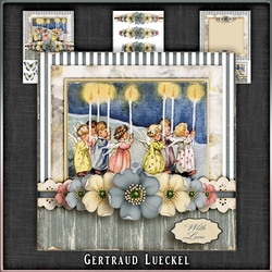 Vintage Christmas Little Kids Lightings 1042