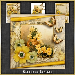 Vintage Flowers Card Kit 1046