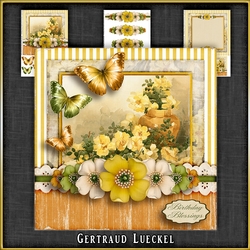 Vintage Flowers Card Kit 1047