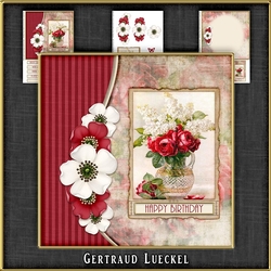 Vintage Roses and Flowers 1057