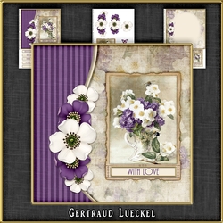 Vintage Roses and Flowers 1058