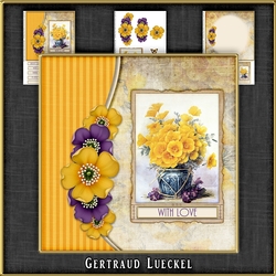 Vintage Roses and Flowers 1060