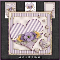 Vintage Hearts and Wildflowers 113