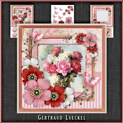 Vintage Shabby Chic Blossom Card Kit 1157