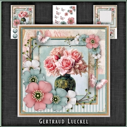 Vintage Shabby Chic Blossom Card Kit 1159