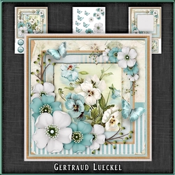 Vintage Shabby Chic Blossom Card Kit 1162